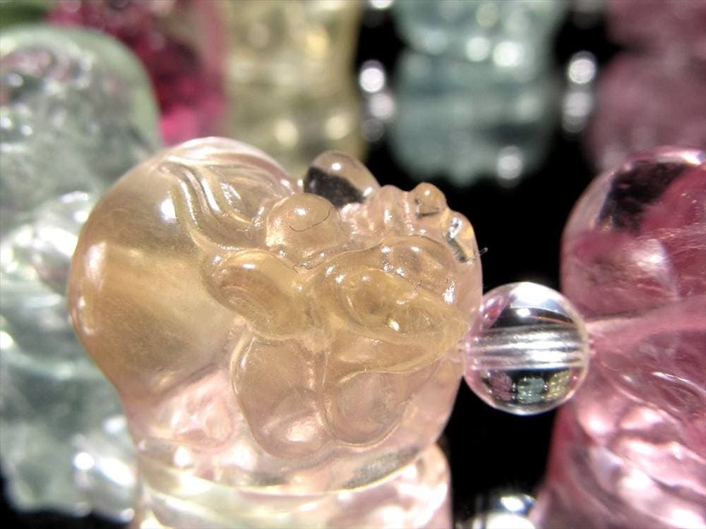 フローライト ブレスレット 蛍石 天然石 天才の石