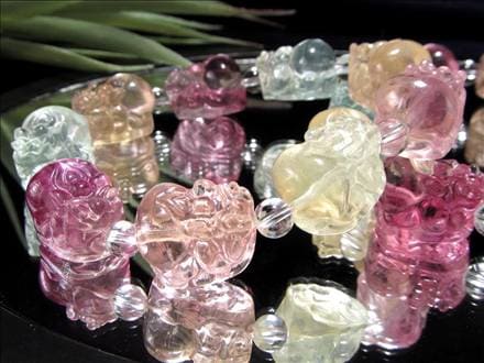 フローライト ブレスレット 蛍石 天然石 天才の石