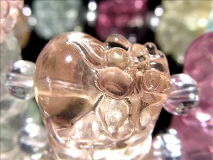 フローライト ブレスレット 蛍石 天然石 天才の石