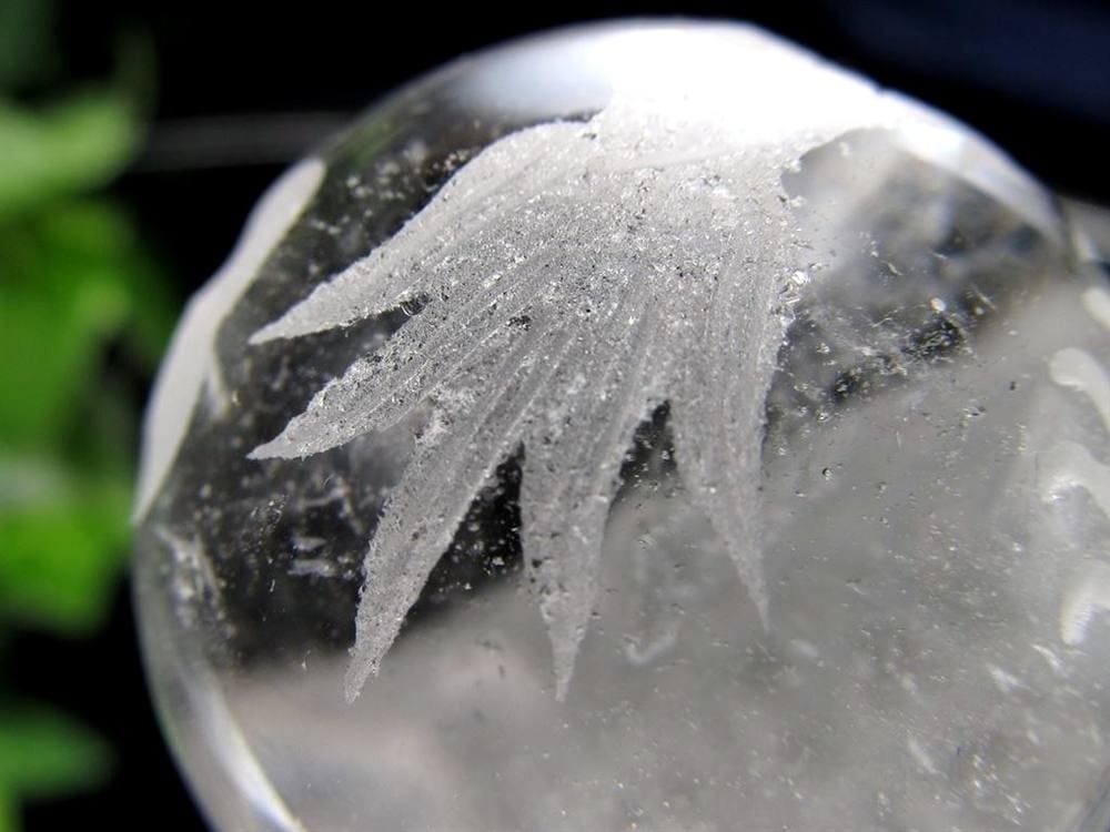 五本爪 龍彫り 水晶 丸玉 開運大吉