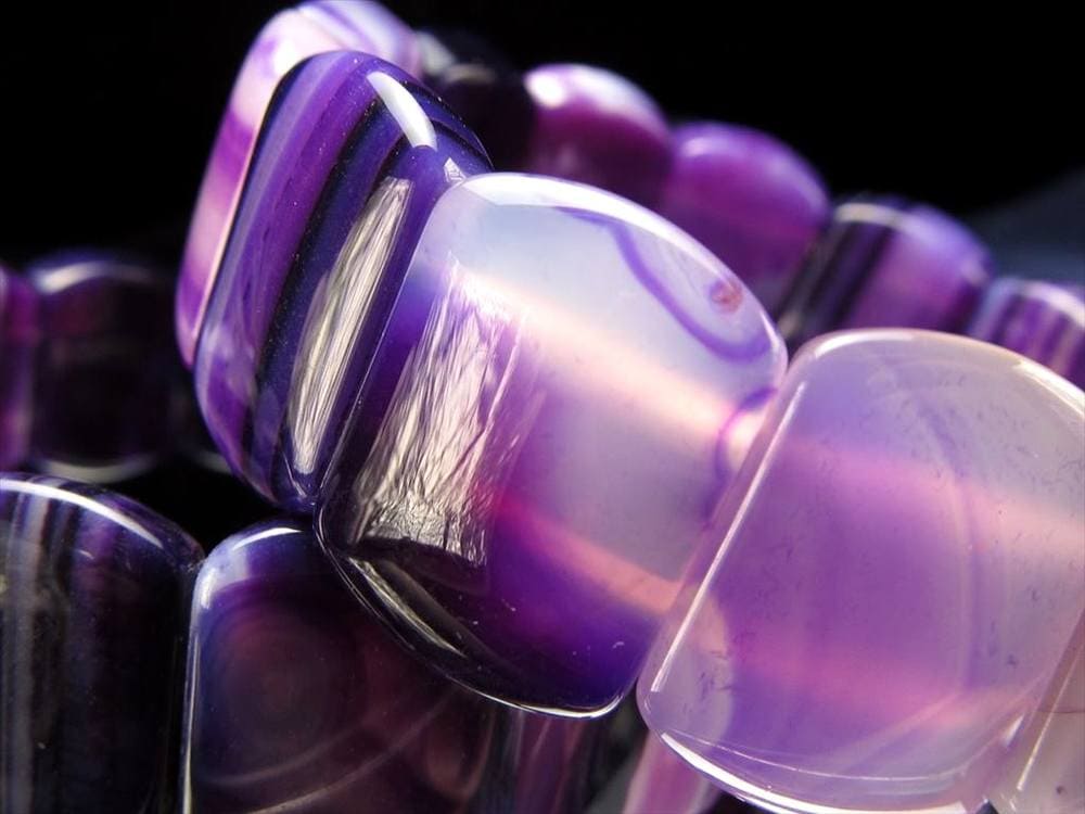 アゲート バングル ブレスレット 瑪瑙 メノウ