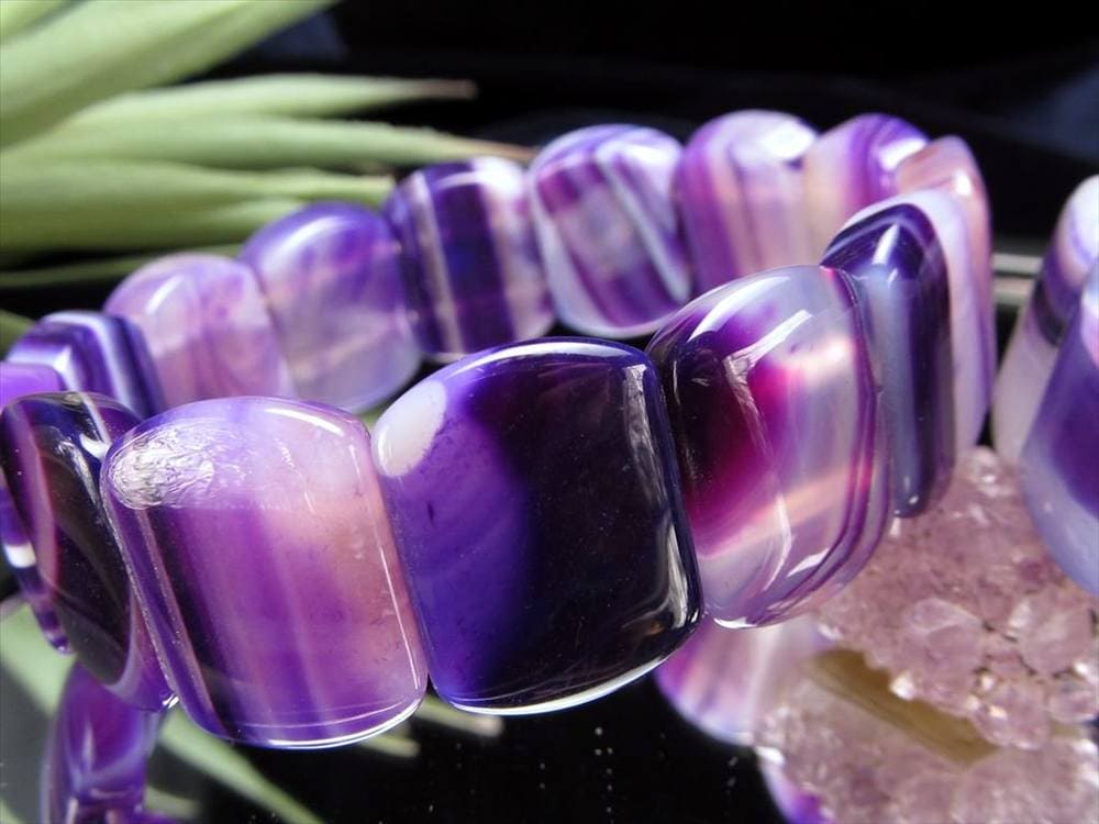 アゲート バングル ブレスレット 瑪瑙 メノウ