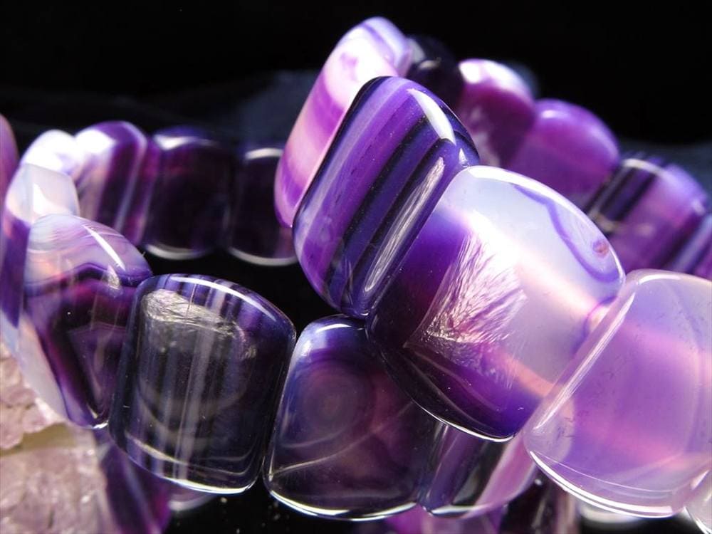 アゲート バングル ブレスレット 瑪瑙 メノウ