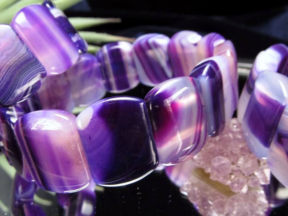 アゲート バングル ブレスレット 瑪瑙 メノウ