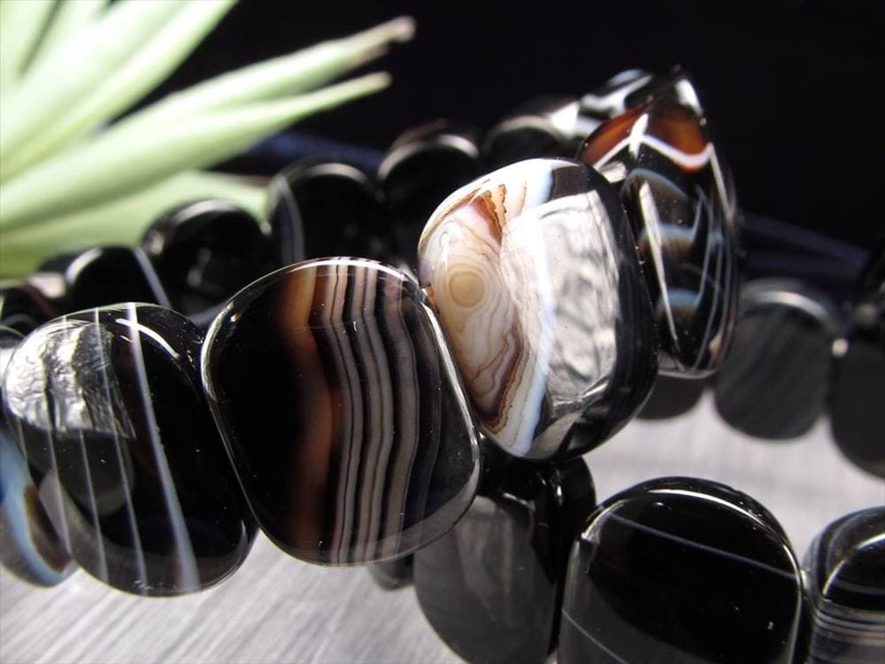 アゲート バングル ブレスレット 瑪瑙 メノウ