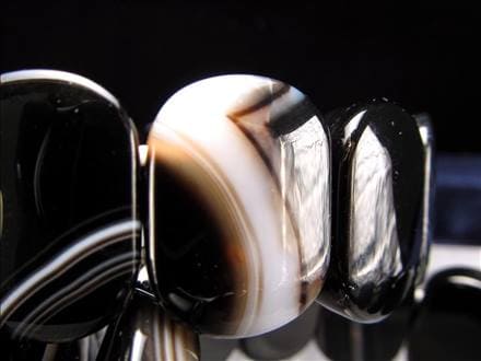 アゲート バングル ブレスレット 瑪瑙 メノウ