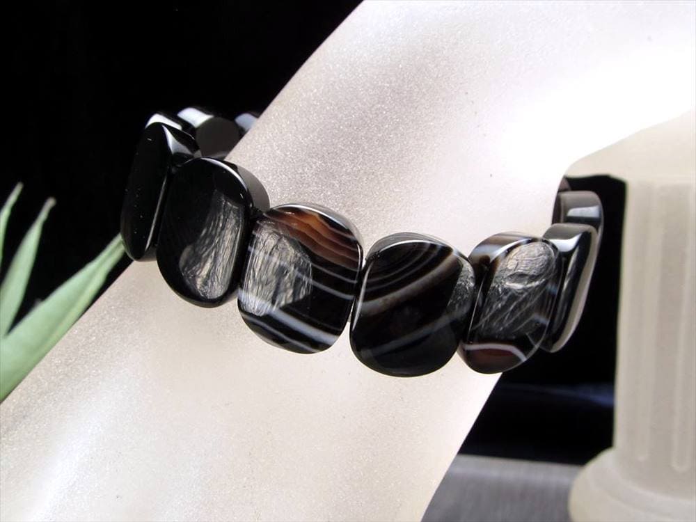 アゲート バングル ブレスレット 瑪瑙 メノウ