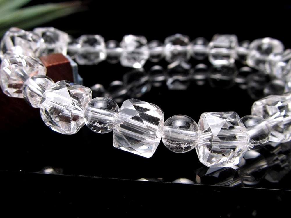 水晶 クリスタル ブレスレット クオーツ 天然石 パワーストーン