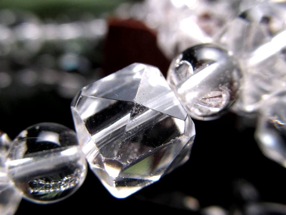 水晶 クリスタル ブレスレット クオーツ 天然石 パワーストーン