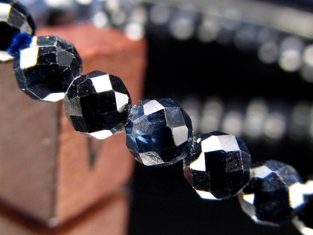 サファイア ブレスレット 蒼玉 青玉 コランダム