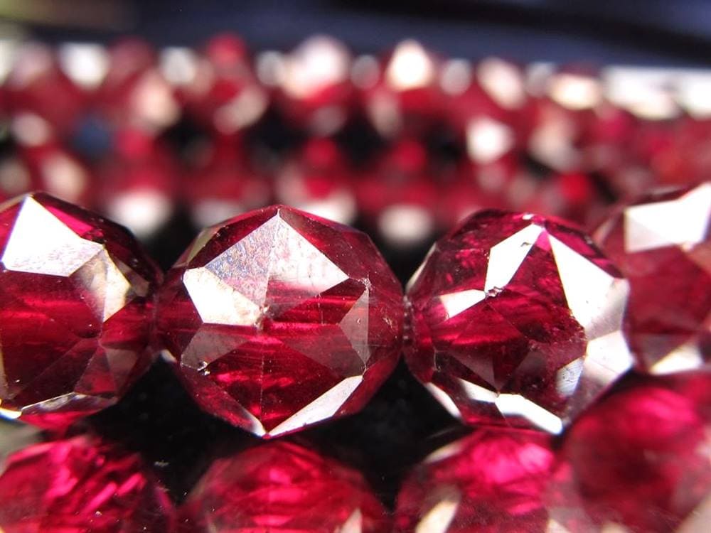 ガーネット アルマンダイン 柘榴石 ブレスレット garnet