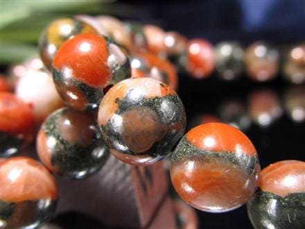 瑪瑙 ブレスレット アゲート アミグダロイダル