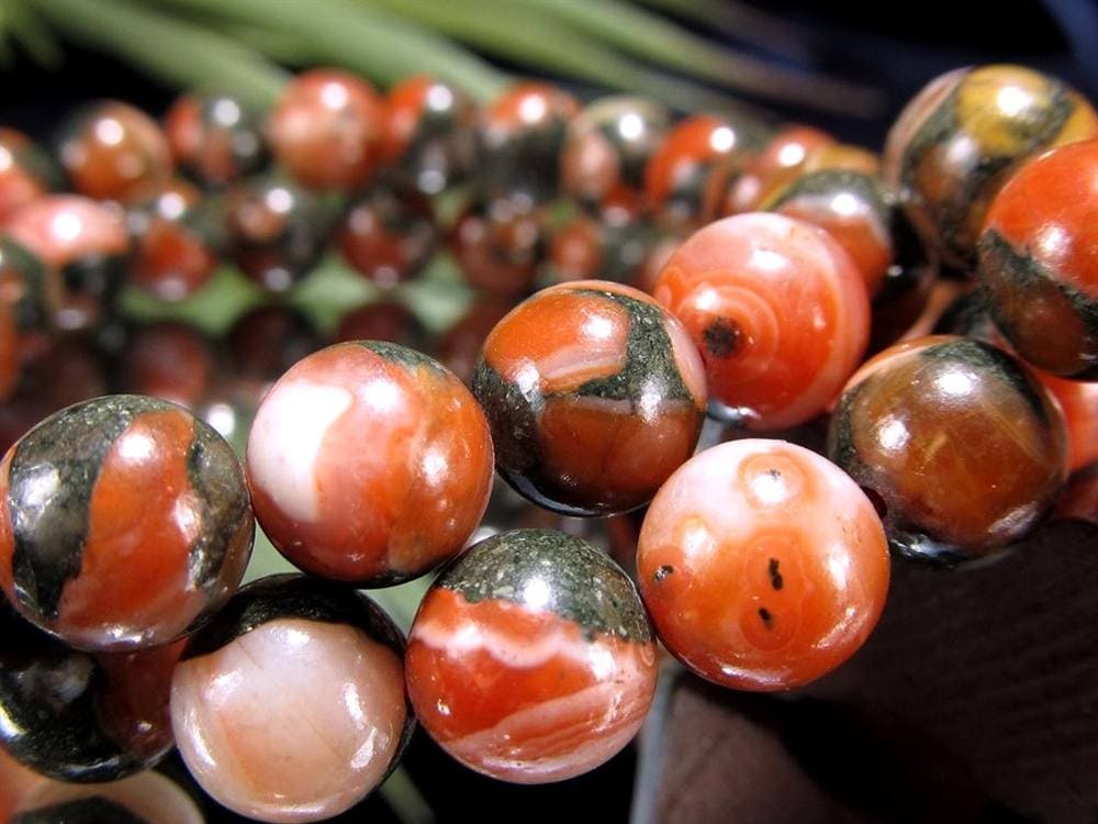 瑪瑙 ブレスレット アゲート アミグダロイダル