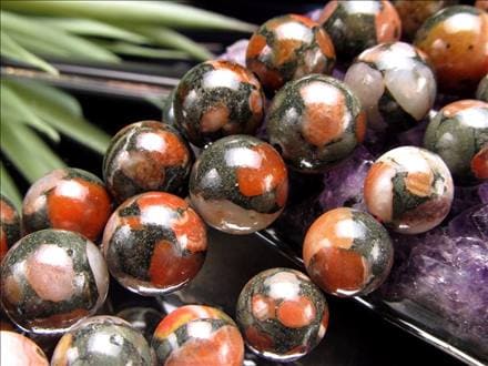 アミグダロイダルアゲート 瑪瑙 アゲート ビーズ連 連材