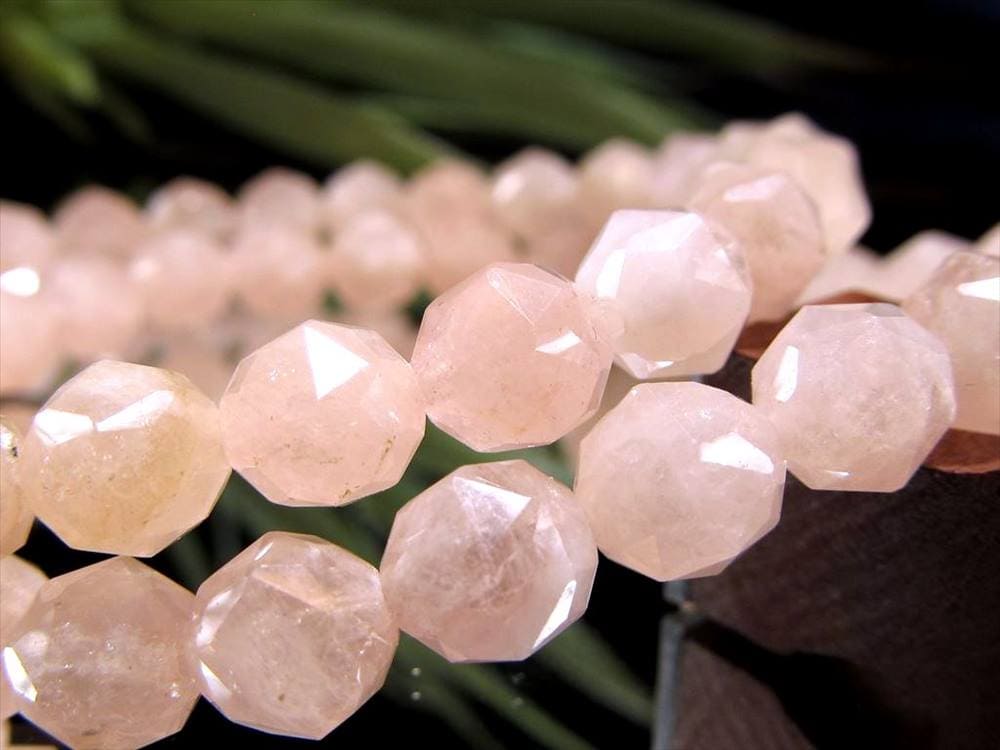 ベリル モルガナイト ピンクアクアマリン ブレスレット 4月の誕生石