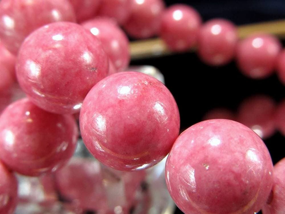 ロードナイト 薔薇輝石 ブレスレット ロードナイトインクォーツ ロードナイト