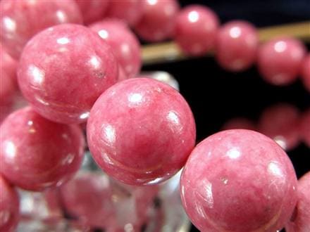 ロードナイト 薔薇輝石 ブレスレット ロードナイトインクォーツ ロードナイト