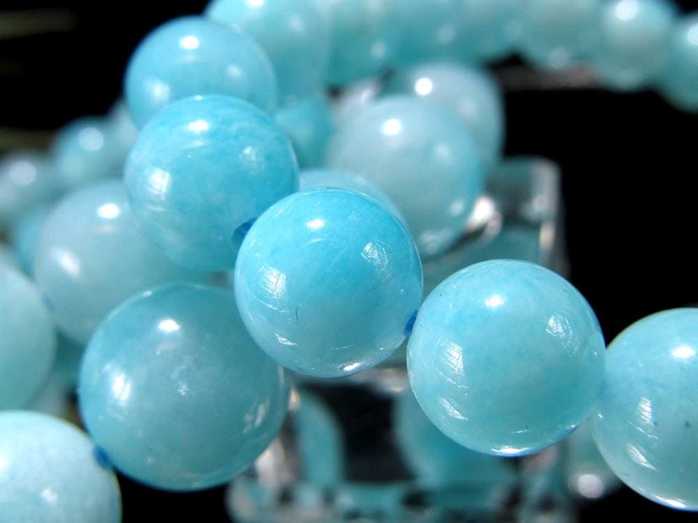 アマゾナイト 天河石 ブレスレット amazonite ホープストーン