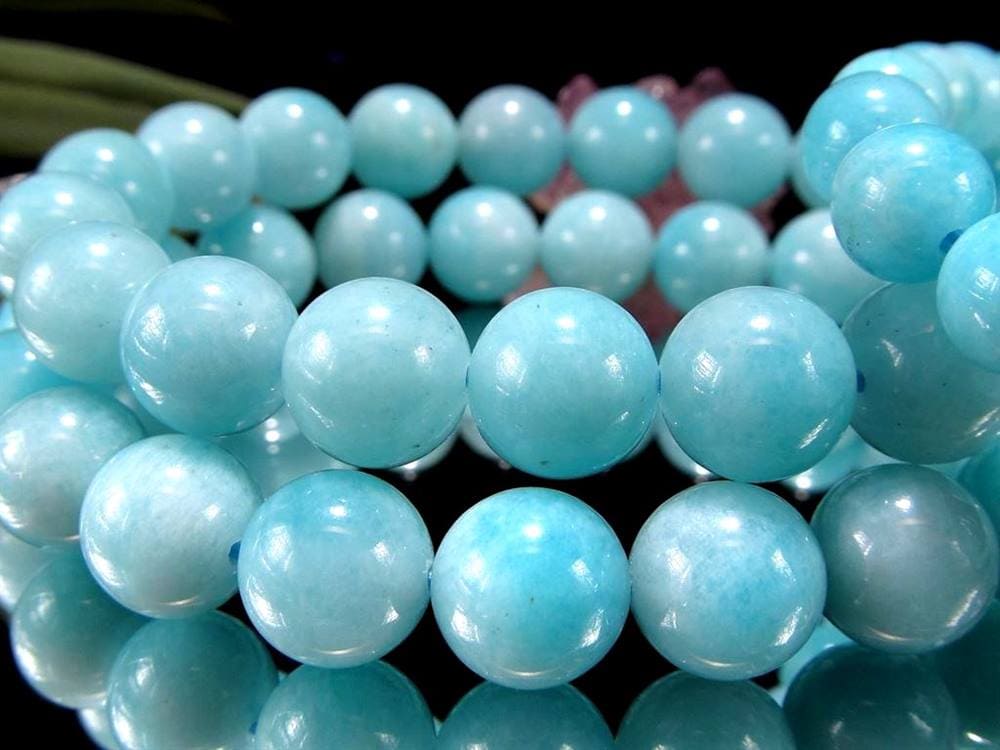 アマゾナイト 天河石 ブレスレット amazonite ホープストーン