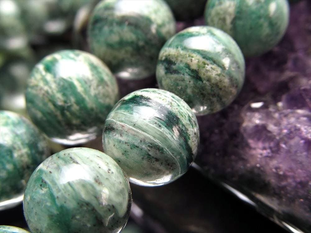 マイカシスト フックサイト 雲母 マイカ ビーズ連 連材