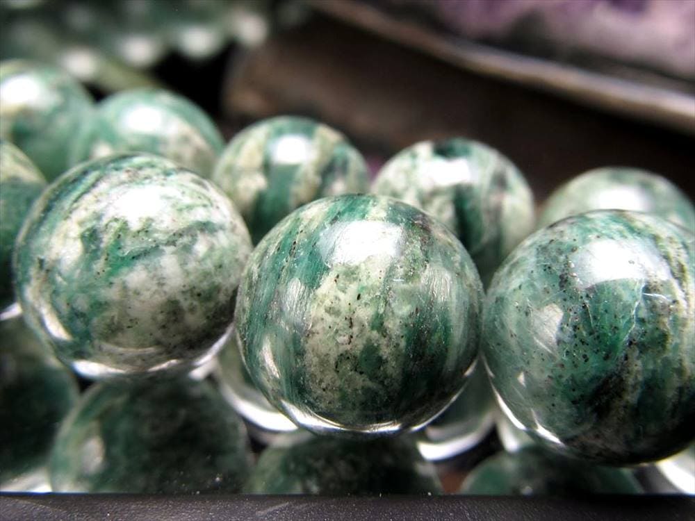 マイカシスト フックサイト 雲母 マイカ ビーズ連 連材