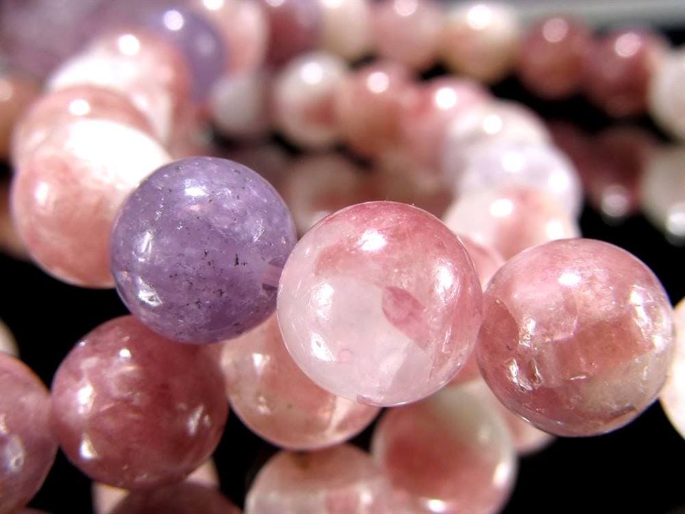 トルマリン レピドライト ペグマタイト ユニコーンストーン ブレスレット