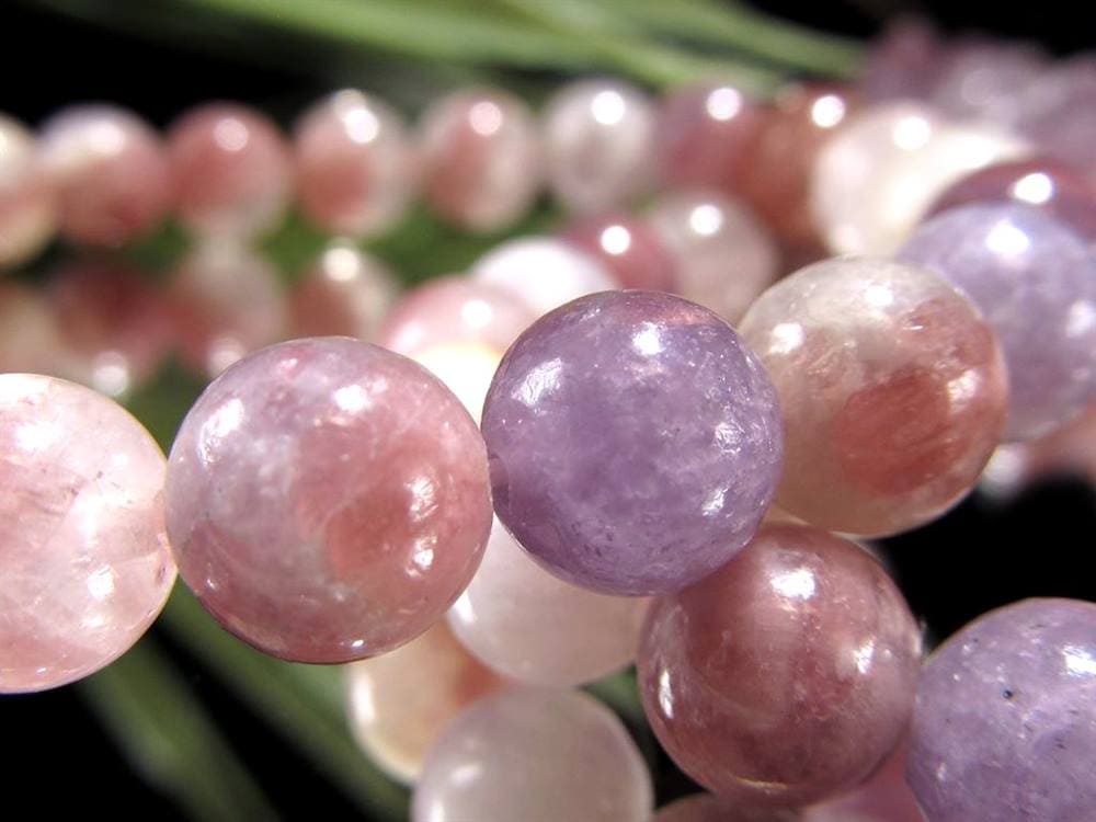 トルマリン レピドライト ペグマタイト ユニコーンストーン ブレスレット