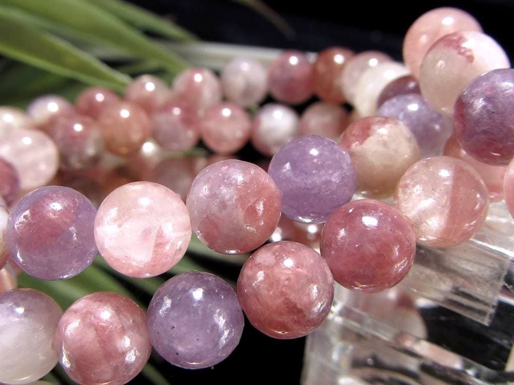 トルマリン レピドライト ペグマタイト ユニコーンストーン ブレスレット