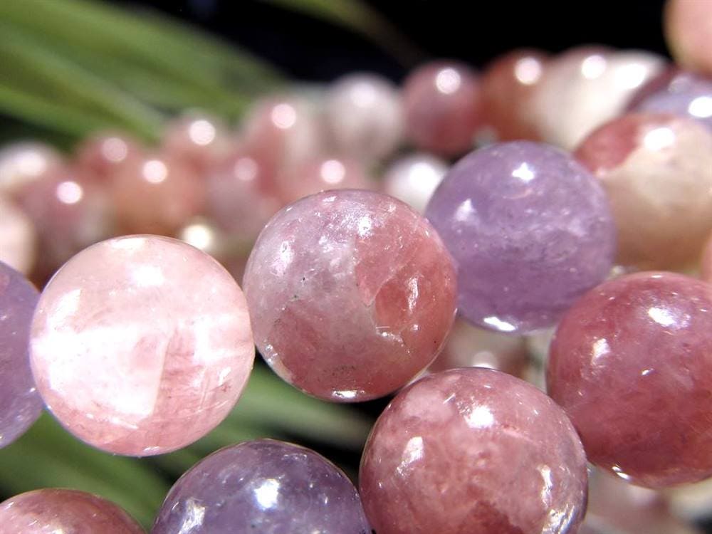 トルマリン レピドライト ペグマタイト ユニコーンストーン ブレスレット