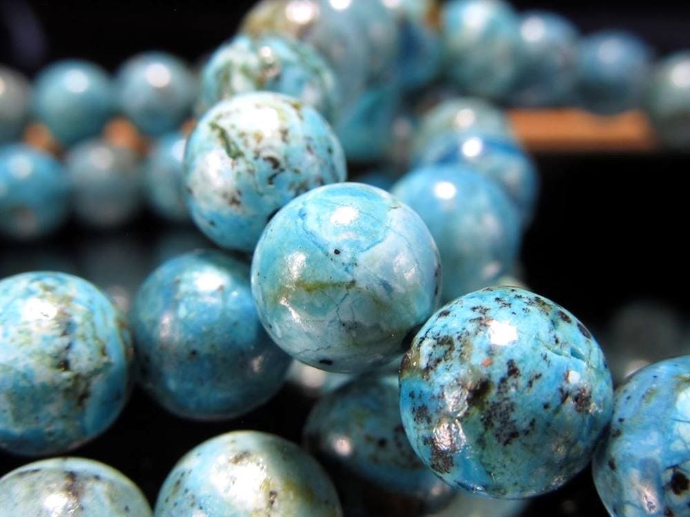 ブルーオパール コモンオパール 青蛋白石 ブレスレット