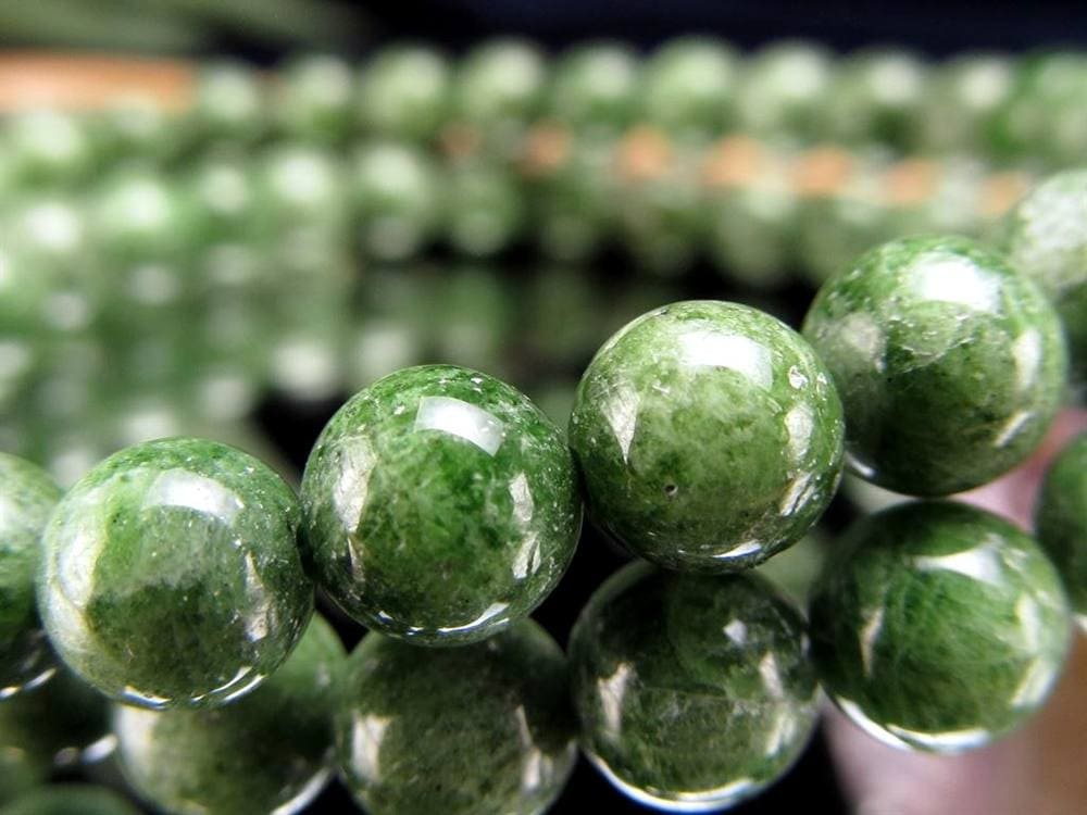 クロムダイオプサイト 緑色透輝石 ブレスレット ダイオプサイト ダイオプサイド