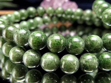 クロムダイオプサイト 緑色透輝石 ブレスレット ダイオプサイト ダイオプサイド