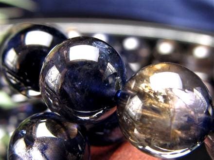 アイオライト ブレスレット コーディエライト 菫青石 誕生石