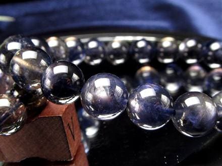 アイオライト ブレスレット コーディエライト 菫青石 誕生石