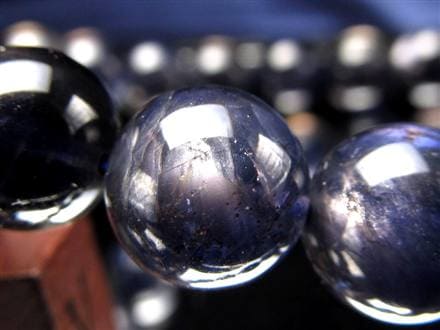 アイオライト ブレスレット コーディエライト 菫青石 誕生石