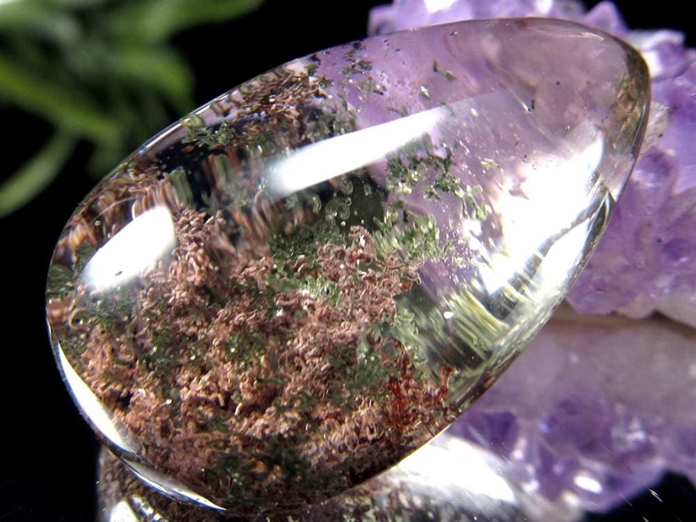 ガーデンクォーツ カボション 庭園水晶 ガーデン タンブル