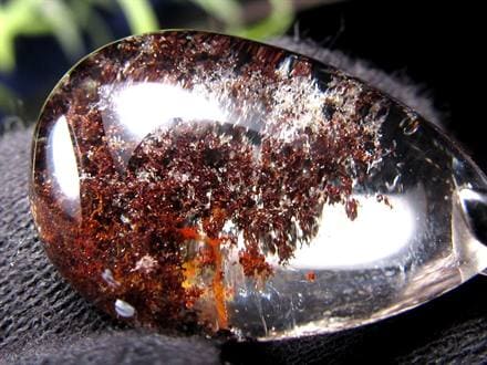 ガーデンクォーツ ペンダントトップ 庭園水晶 クローライト 天然石