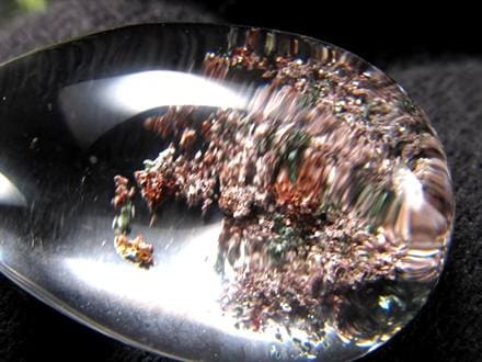 ガーデンクォーツ ペンダントトップ 庭園水晶 クローライト 天然石