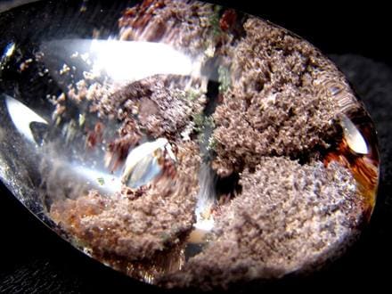 ガーデンクォーツ ペンダントトップ 庭園水晶 クローライト 天然石
