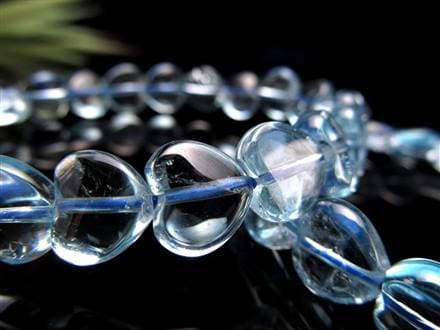 ブルートパーズ 黄玉.ハート ブレスレット 誕生石 トパーズ