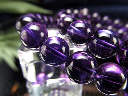 アメジスト 紫水晶 ブレスレット ウルグアイ 誕生石