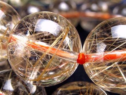 ルチル ゴールドルチル ブレスレット 金運 ルチルクォーツ