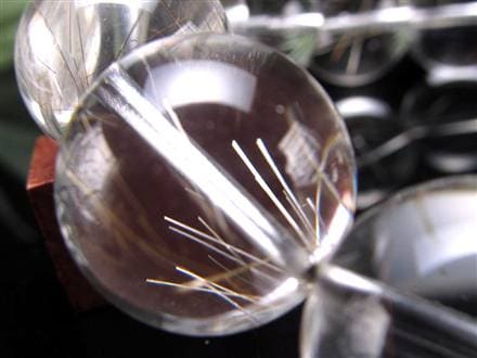 ルチルクォーツ シルバールチル ブレスレット ルチレイテッドクォーツ 金紅石