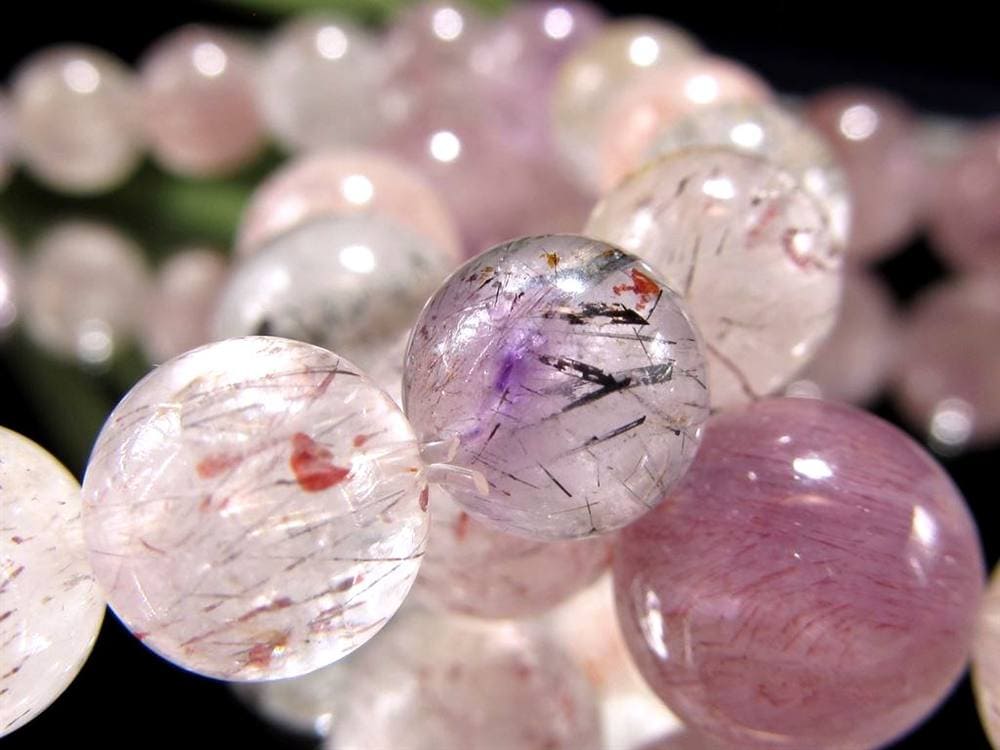 スーパーセブン ブレスレット ゲーサイト メロディー女史 レピドクロサイト セイクリッドセブン