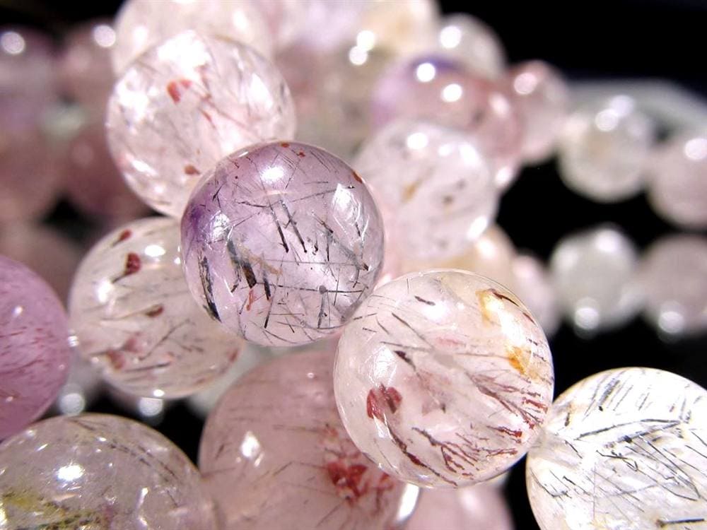 スーパーセブン ブレスレット ゲーサイト メロディー女史 レピドクロサイト セイクリッドセブン