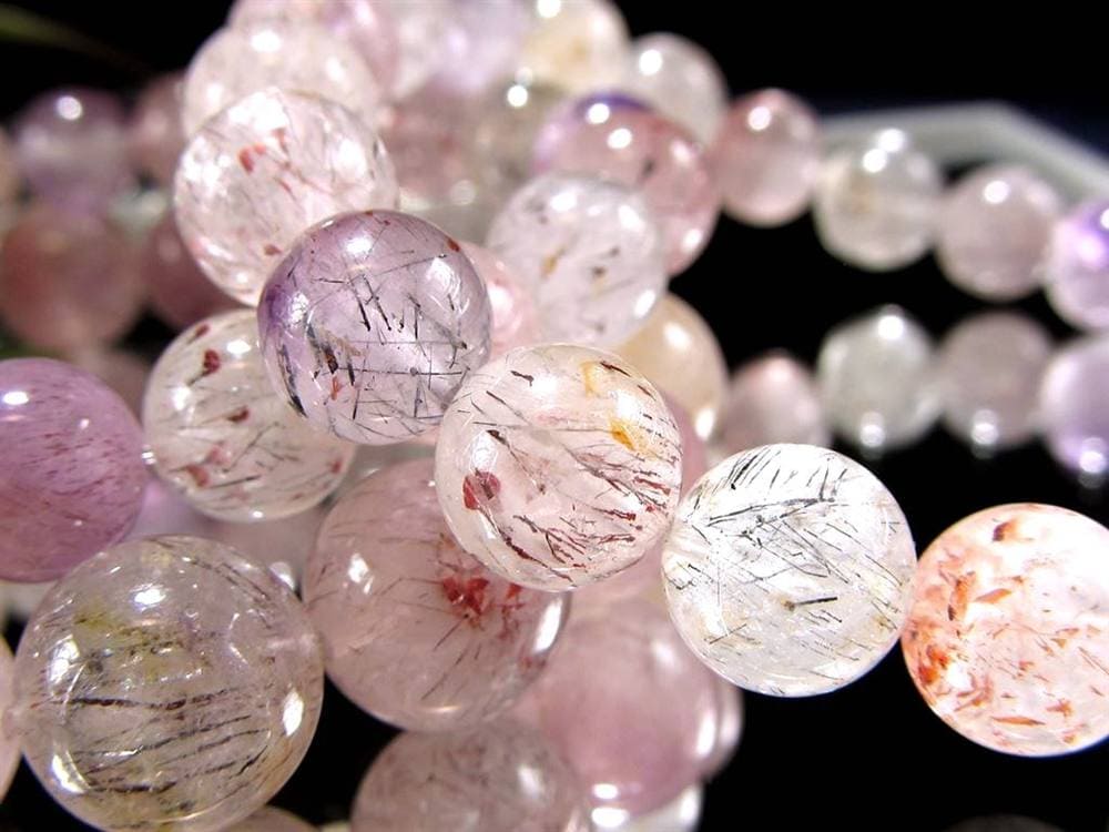 スーパーセブン ブレスレット ゲーサイト メロディー女史 レピドクロサイト セイクリッドセブン