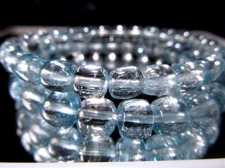 ブルー グリーン トパーズ ブレスレット 非加熱