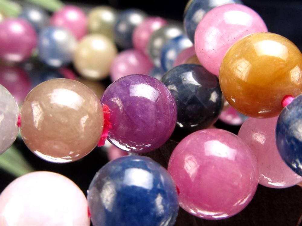 コランダム サファイア ブレスレット ルビー 宝石