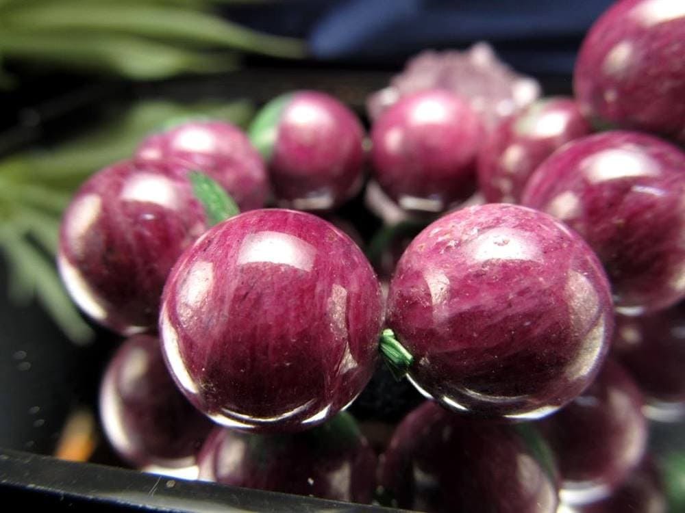 ルビーインゾイサイト ブレスレット ルビー ゾイサイト アニョライト