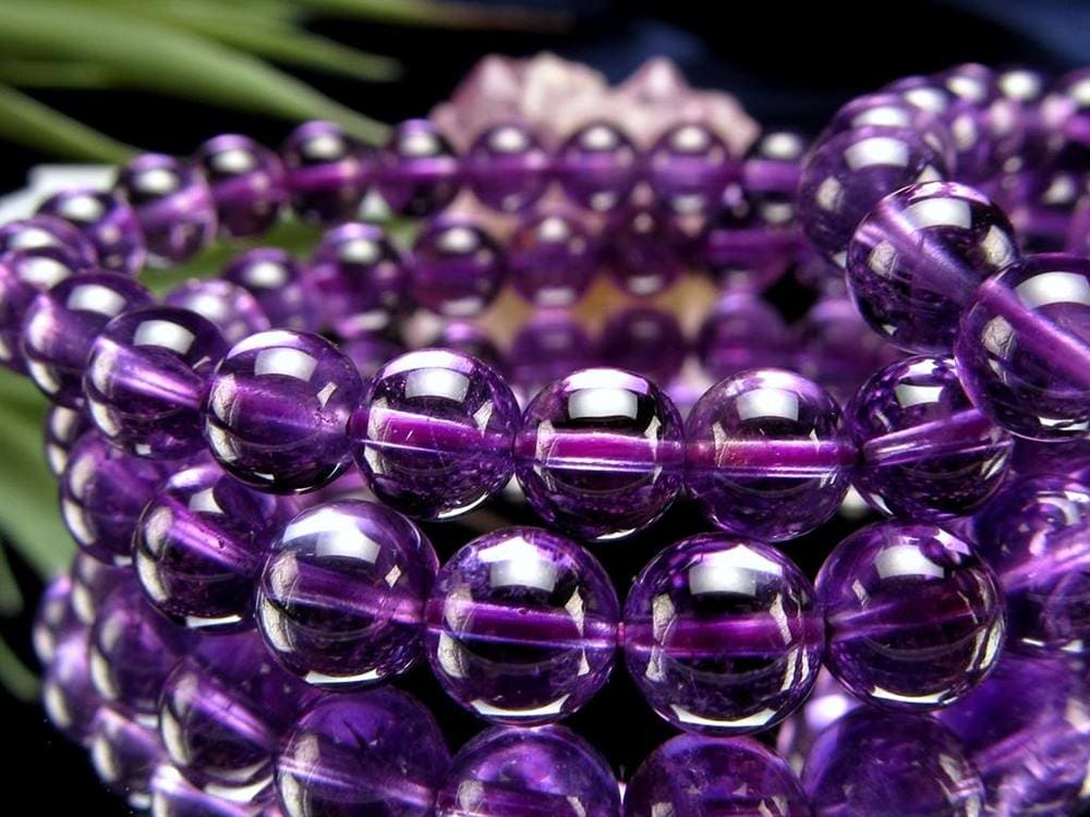 アメジスト 紫水晶 ブレスレット 2月の誕生石